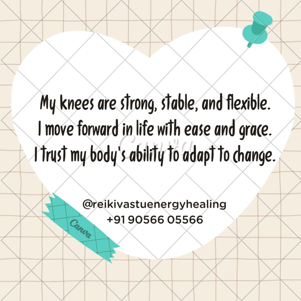 Knee Pain and Reiki Healing