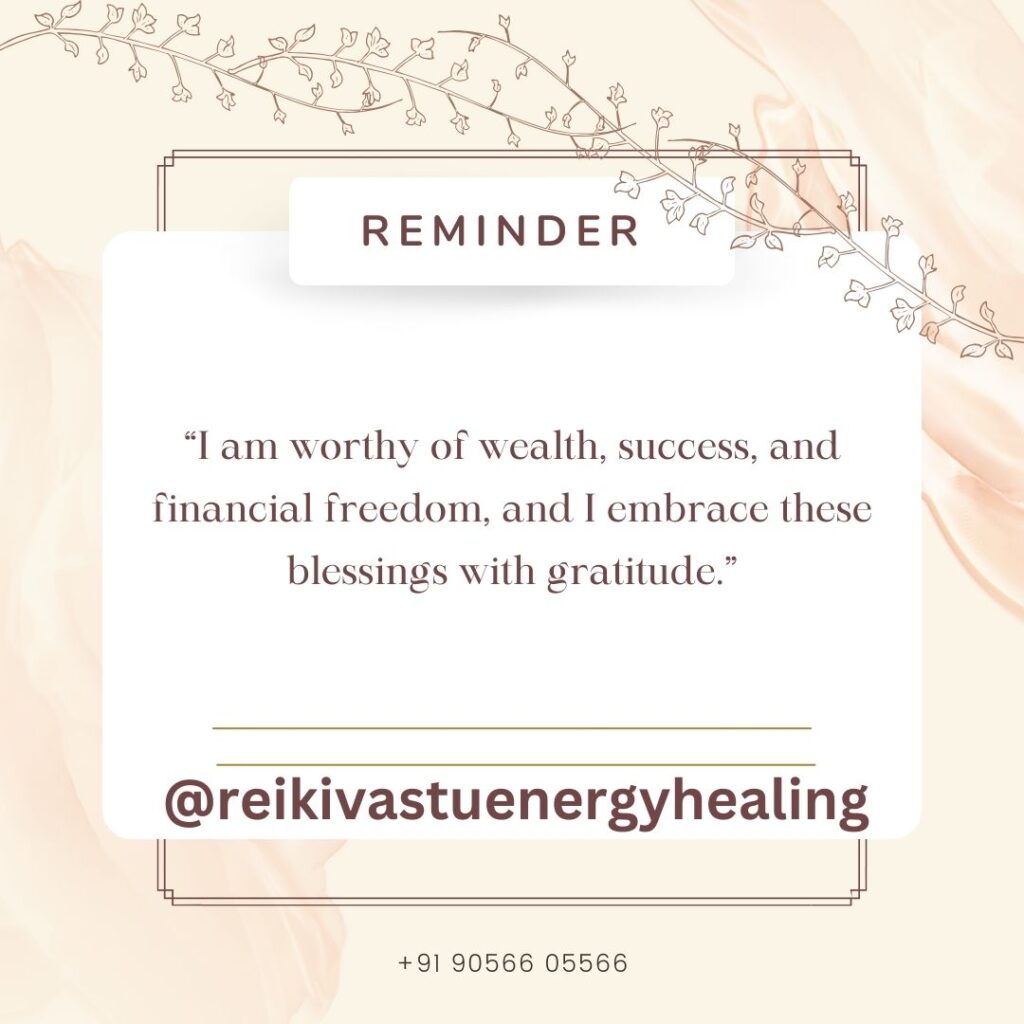 Reiki for Financial abundance