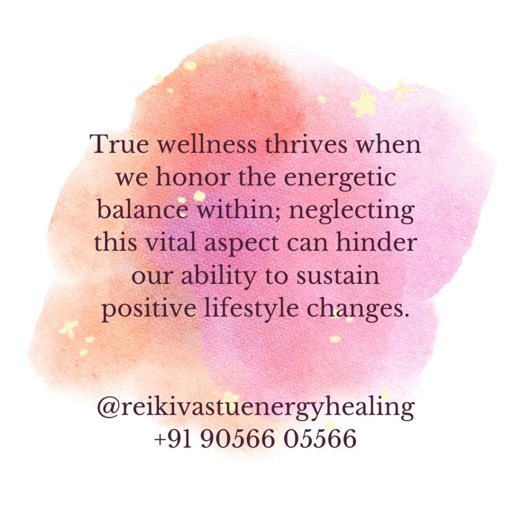 Reiki & Energy healing to sustain positive lifestyle changes